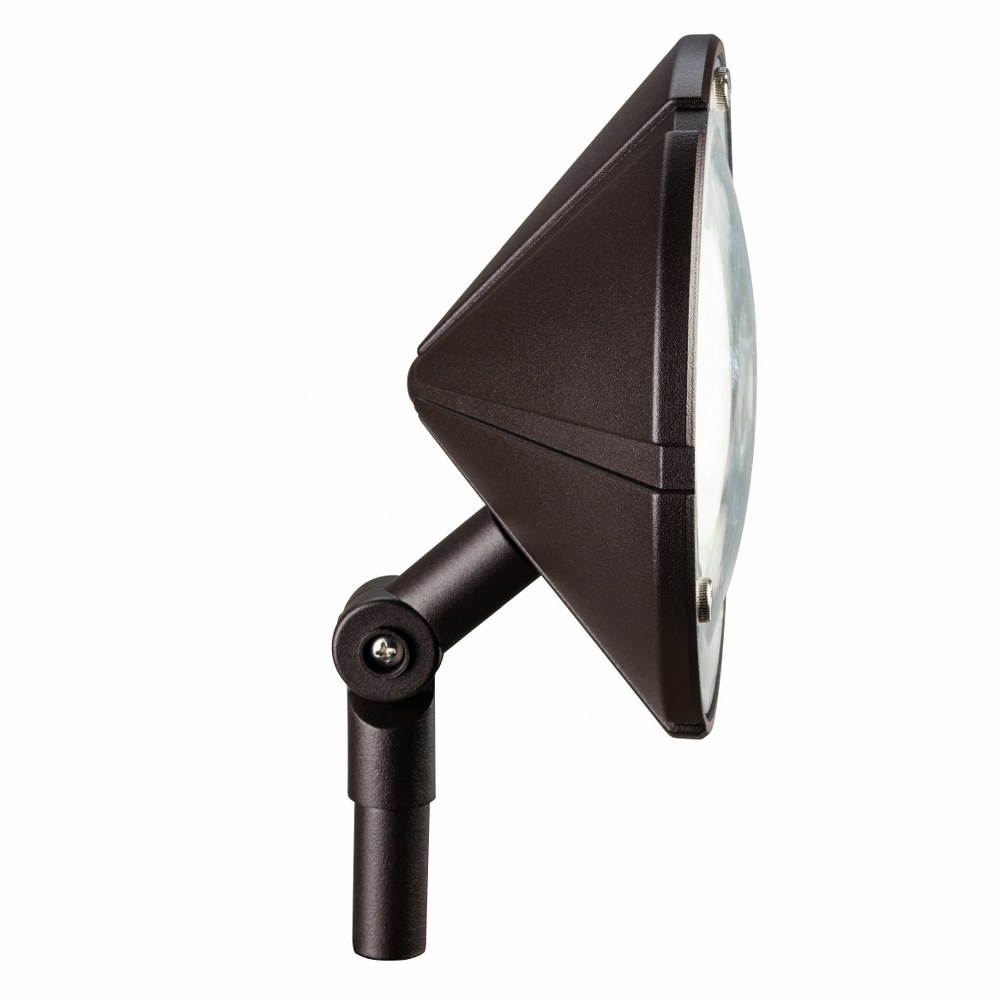 6.00 inches Kichler 16022BKT30 Transitional Flood Adjustable Lumen from Landscape LED Collection in Black Finish 6.00 inches Kichler 16022BKT30 Transitional Flood Adjustable Lumen from Landscape LED Collection in Black Finish